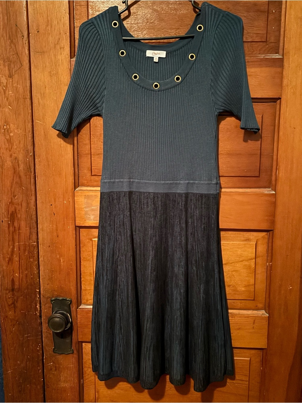 Candie’s Teal Skater Dress